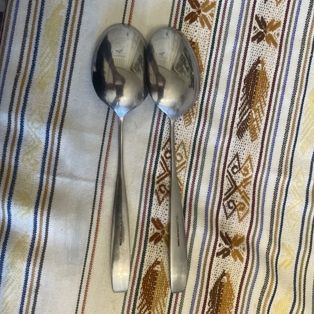 Set Of 2 Utica Uti137 Serving Spoons‎